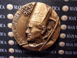 MEDAGLIA GIOVANNI PAOLO II BRONZO VISITA PASTORALE TROIA RARA 25/MAGGIO/1987 COD. MEDGPII-23 gp69