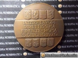 GRANDE MEDAGLIA FS FERROVIA DIRETTISSIMA FIRENZE ROMA 25-GIUGNO-1970 GRAMMI 190 cod. 1565-SCAT.2 grande-medaglia-fs-ferrovia-01